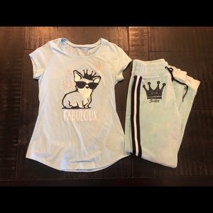 Justice outfit size 14/16